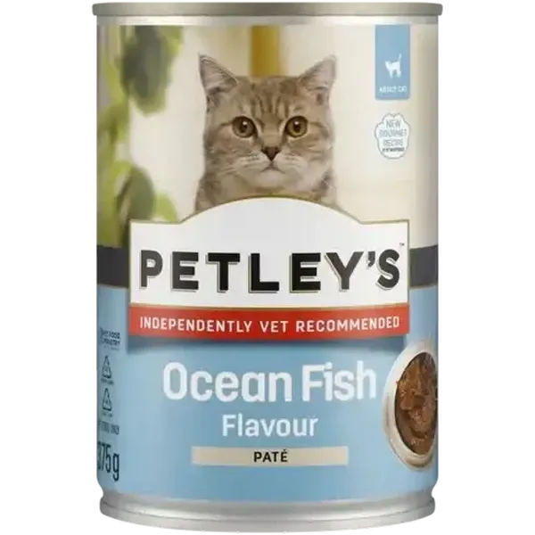 Petley's Rich In Pilchards Cat Food Can 375g
