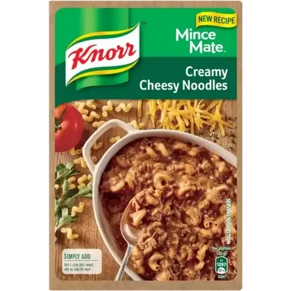 Knorr Creamy Cheesy Noodles Mince Mate 280g
