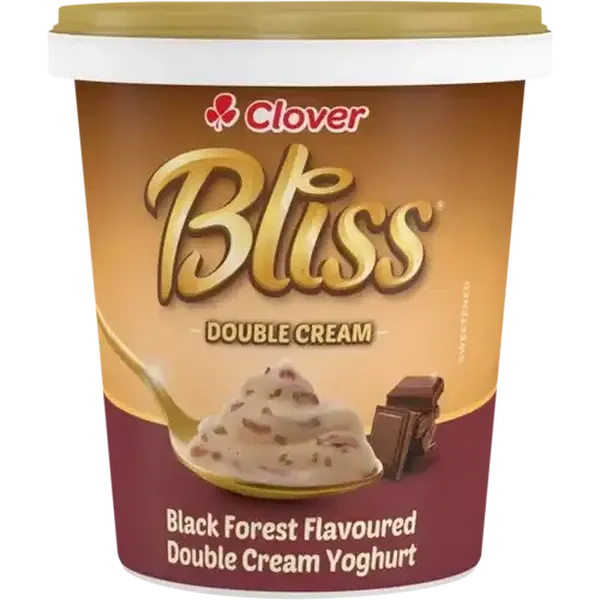 Clover Bliss Black Forest Double Cream Yoghurt 1kg