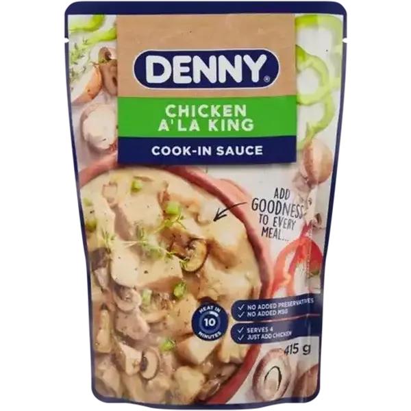 DENNY Chicken A' La King Cook-In-Sauce 415g