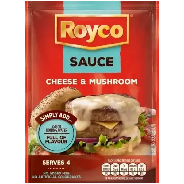 Royco Cheese & Mushroom Instant Sauce 37g