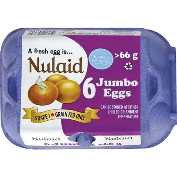 Nulaid Jumbo Eggs 6 Pack
