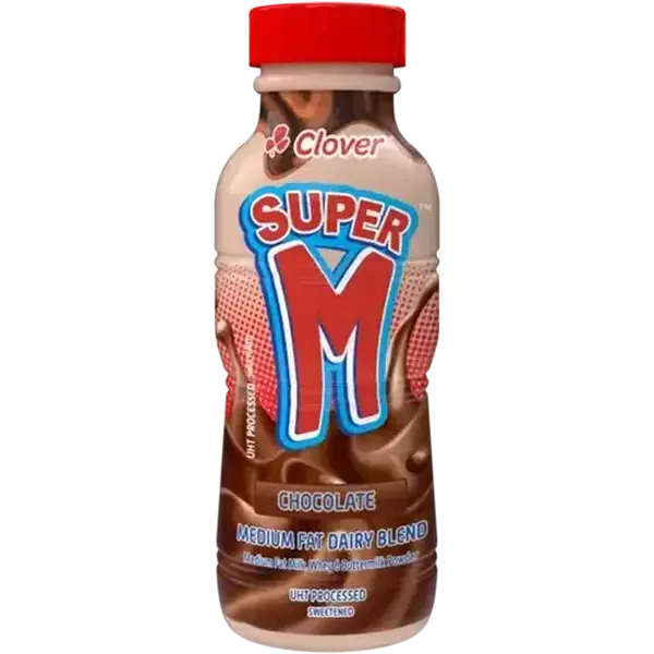 Clover Super M Chocolate Flavoured Milk 300ml