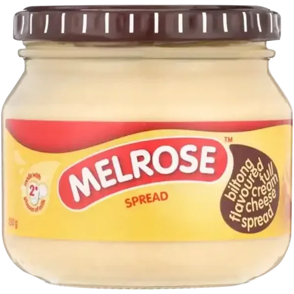 Melrose Biltong Flavoured Full Cream Cheese Spread 250g