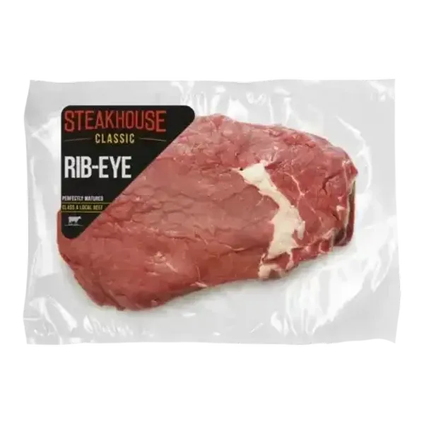 Steakhouse Classic Rib Eye Beef Steak Per kg