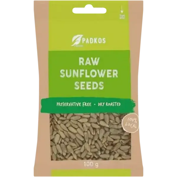 Padkos Raw Sunflower Seeds 100g