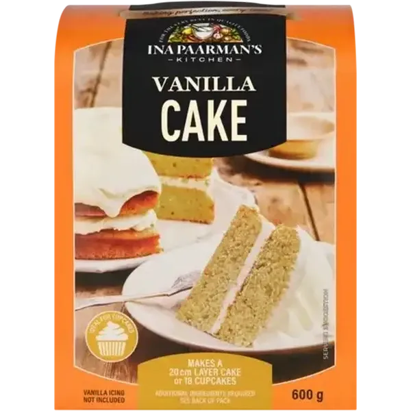 Ina Paarman's Kitchen Vanilla Cake Bake Mix 600g