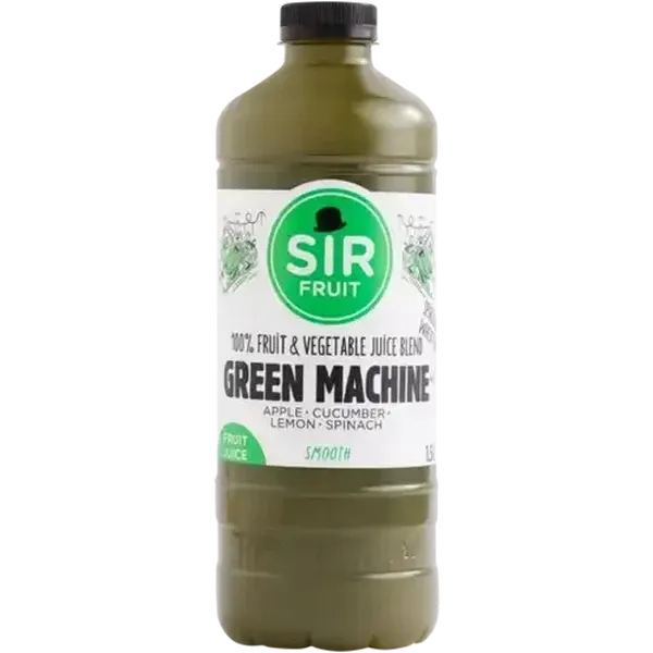 Sir Fruit Green Machine 100% Smooth Fruit & Vegetable Juice Blend 1.5L