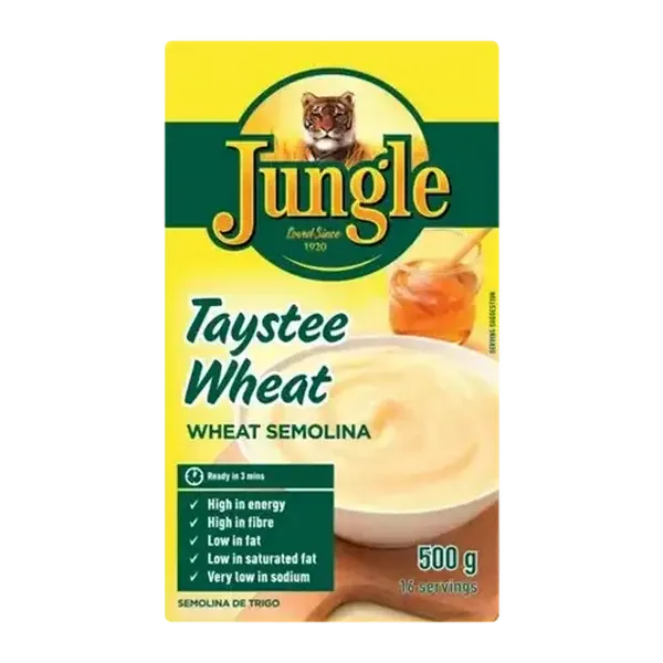 Jungle Taystee Wheat Semolina Energy Breakfast Porridge 500g