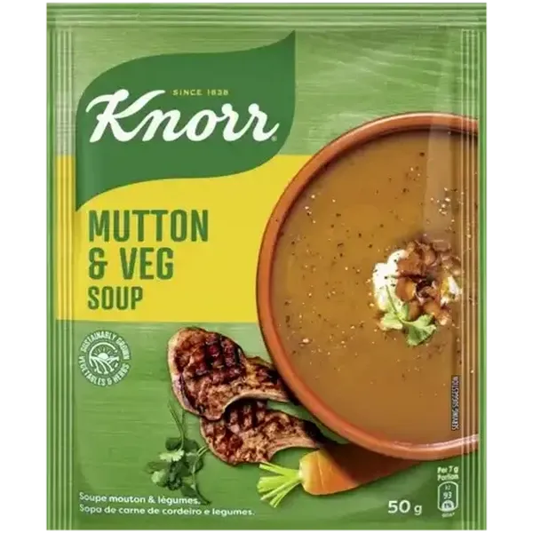 Knorr Mutton Veg Soup 50g