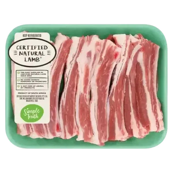 Simple Truth Certified Natural Lamb Riblets Per kg