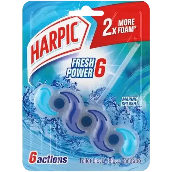 Harpic Marine Splash Toilet Block 35g