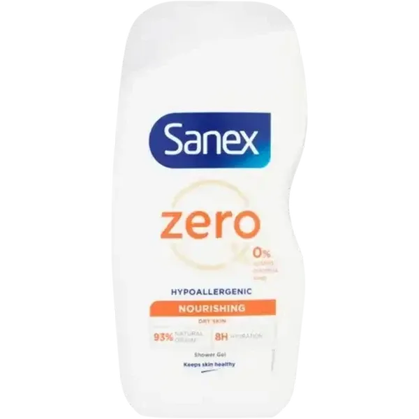 Sanex Zero% Nourishing Hypoallergenic Shower Gel 500ml