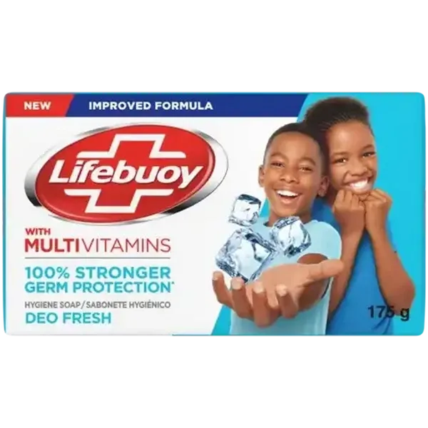 Lifebuoy Deo Fresh Hygiene Bar Soap 175g