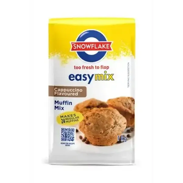 Snowflake Cappuccino Flavoured Muffin Mix 1kg