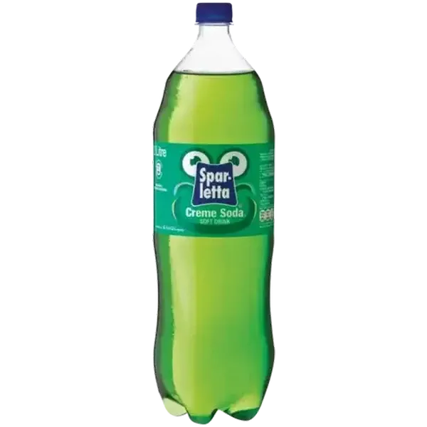 Sparletta Soft Drink Creme Soda Bottle 2L