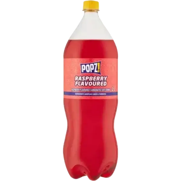Popz Raspberry Flavoured Soft Drink 2L