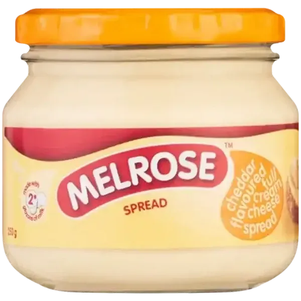 Melrose Cheddar Flavoured Full Cream Cheese Spread 250g