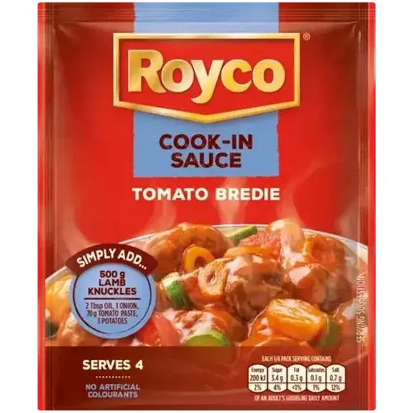 Royco Tomato Bredie Instant Cook-In-Sauce 55g