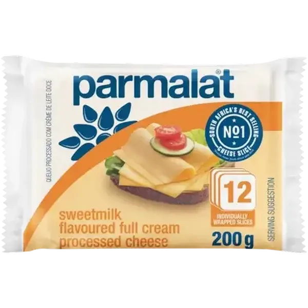 Parmalat Sweetmilk Flavoured Full Cream Processed Cheese 12 Pack
