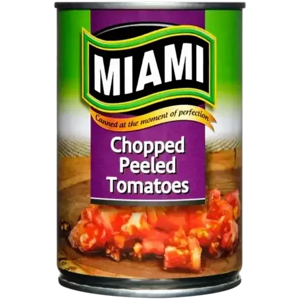 Miami Chopped Peeled Tomatoes 410g