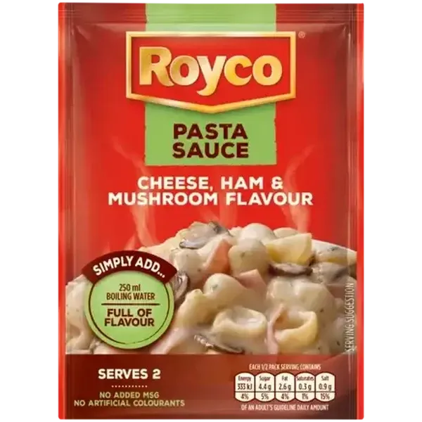Royco Cheese Ham & Mushroom Instant Pasta Sauce 45g