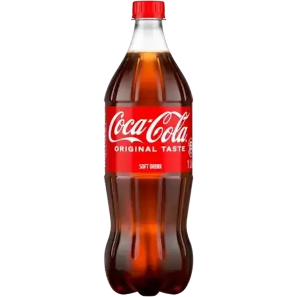 Coca-Cola Original Soft Drink Bottle 1L