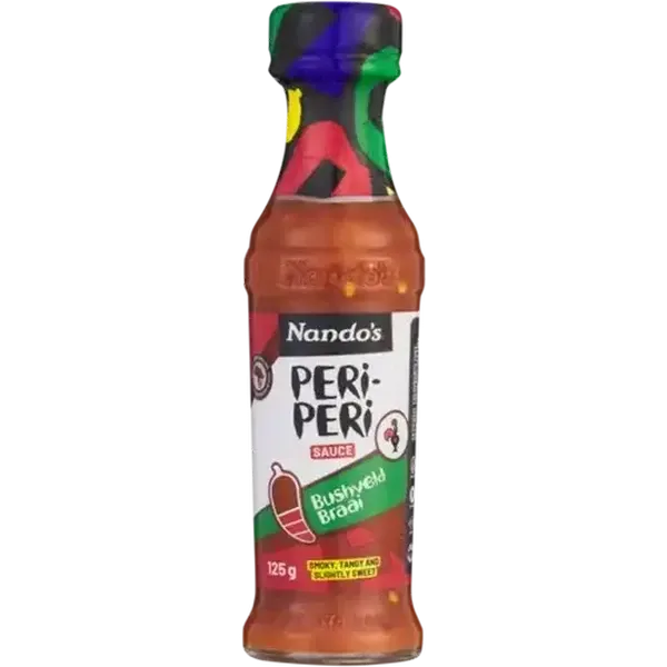 Nando's Bushveld Braai Medium Peri-Peri Sauce 125g