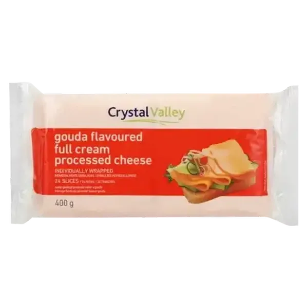 Crystal Valley Gouda Flavoured Processed Cheese 400g