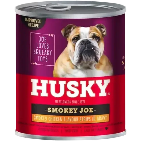 Husky Smokey Joe Smokey Chicken Flavoured Dog Food 775g