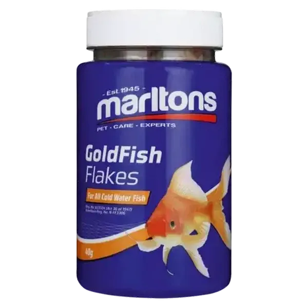 Marltons Goldfish Flakes Fish Food 40g