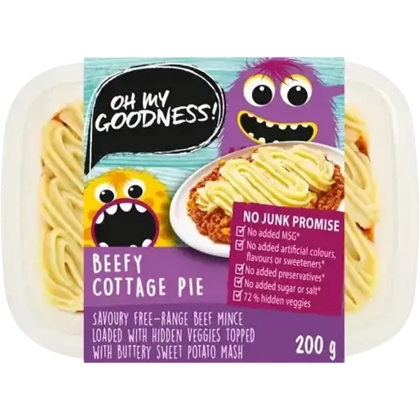 Oh My Goodness! Beef Cottage Ready Meal 200g