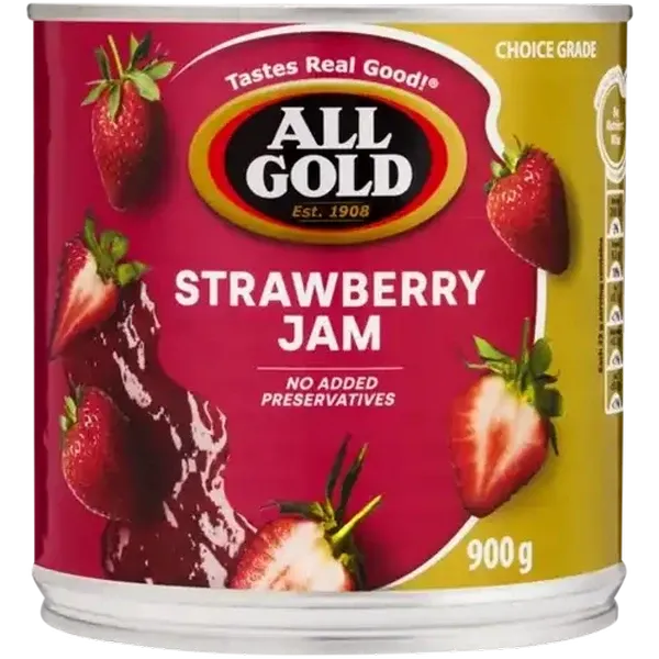 ALL GOLD Strawberry Jam 900g