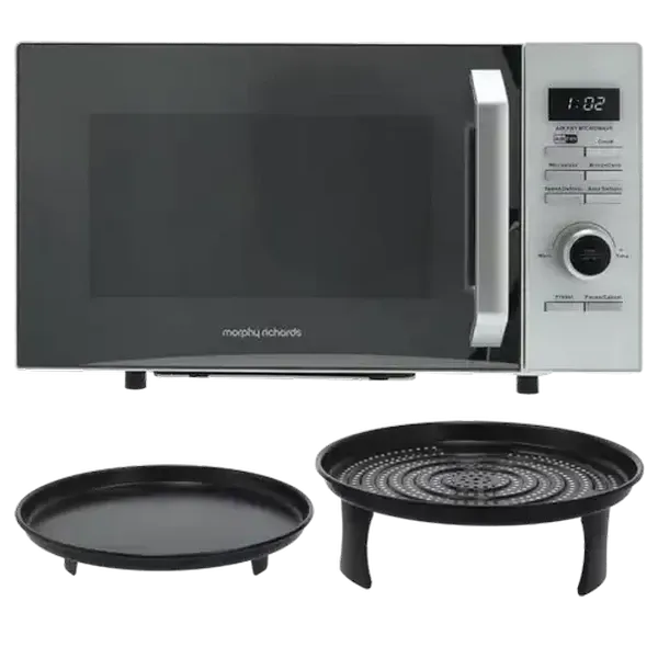 Morphy Richards Black & White Air Fryer Microwave Oven 25L