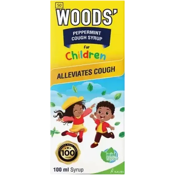 WOODS' Peppermint Cough Syrup for Children 100ml
