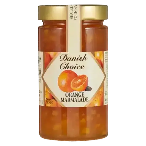 Danish Choice Orange Preserve Marmalade 454g