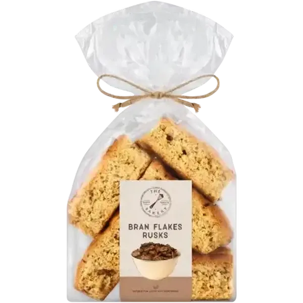 The Bakery Bran Flake Rusks 475g