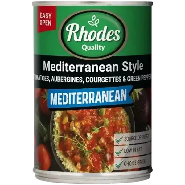 Rhodes Quality Mediterranean Style Tomatoes 400g