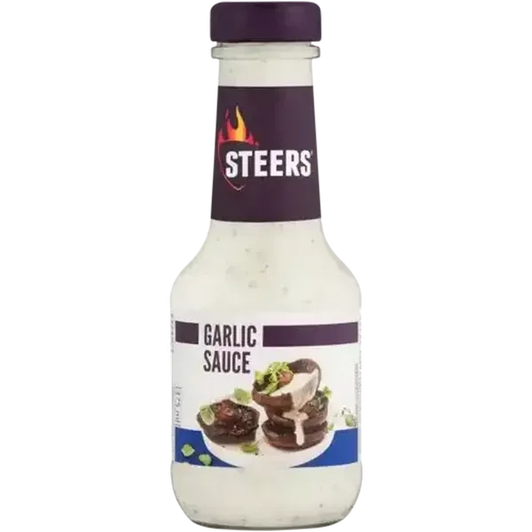 Steers Garlic Sauce 375ml