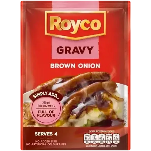 Royco Brown Onion Instant Gravy Pack 32g