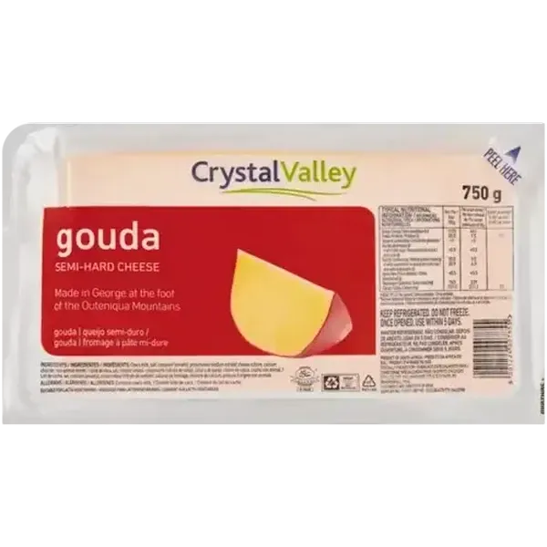 Crystal Valley Gouda Cheese 750g