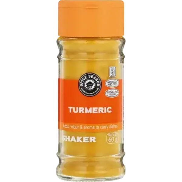 Spice Season Tumeric Spice Shaker 60g