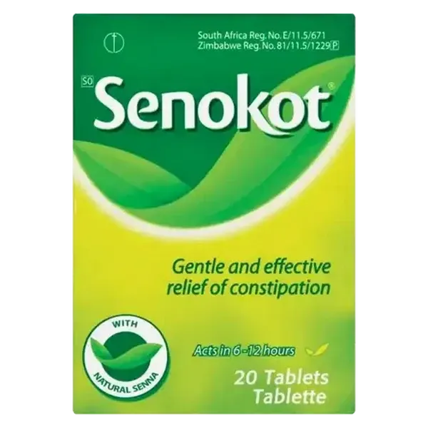 Senokot Laxative Tablets 20 Pack