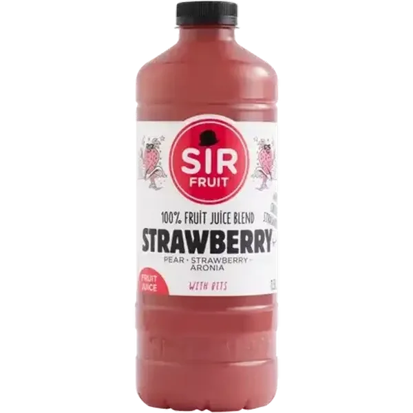 Sir Fruit Strawberry 100% Fruit Juice Blend with Bits 1.5L