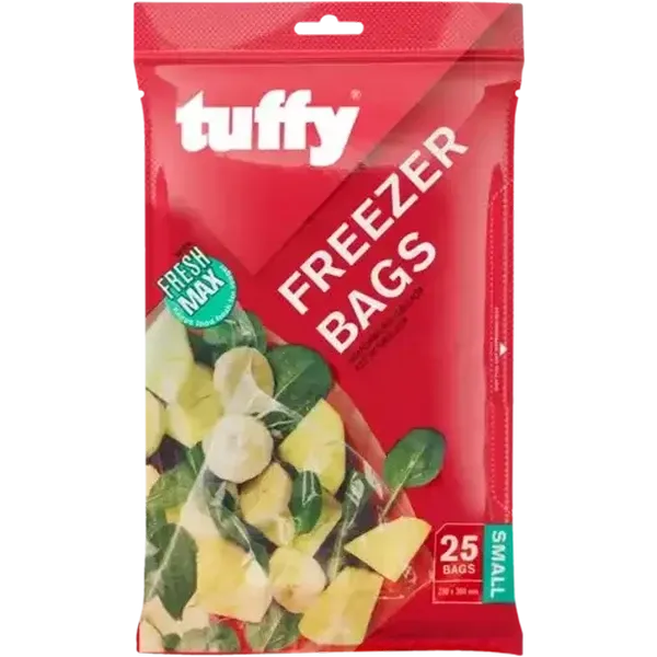 Tuffy Small Freezer Bags 25 Pack