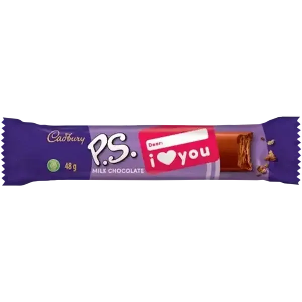 Cadbury P.S. Milk Chocolate Bar 48g