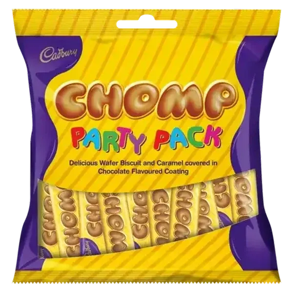 Cadbury Chomp Party Pack 168g