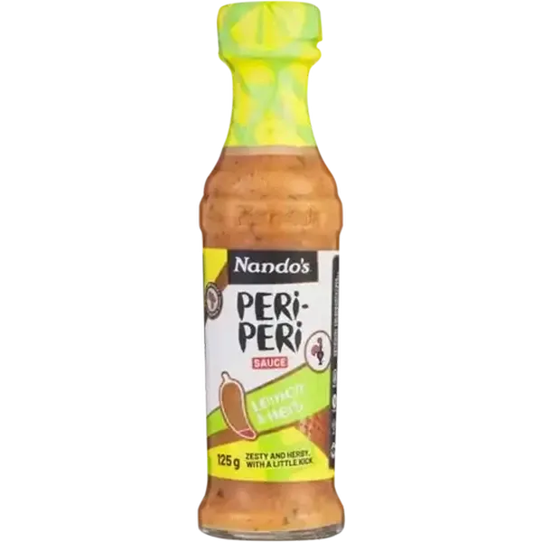 Nando's Peri-Peri Extra Mild Lemon & Herb Flavoured Sauce 125ml