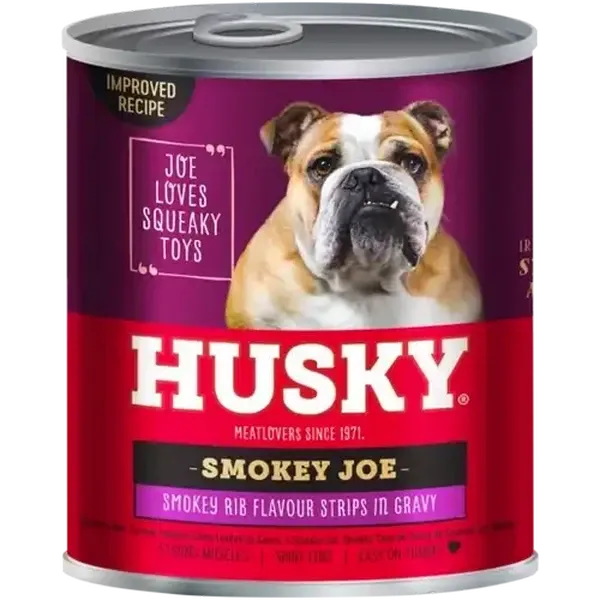 Husky Smokey Joe Smokey Rib Flavoured Dog Food 775g