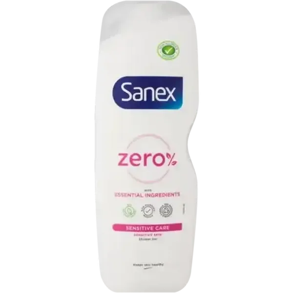 Sanex Zero% Sensitive Care Shower Gel Body Wash 750ml